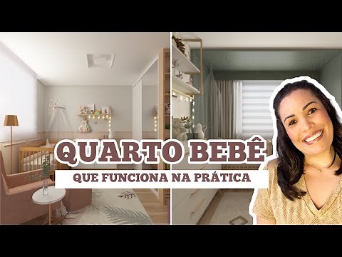 Dicas para um QUARTO DE BEBÊ que funciona na prática! Do layout aos móveis essenciais.