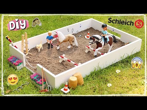 RIJBAK voor SCHLEICH PAARDEN maken! - Tutorial | Daphne draaft door
