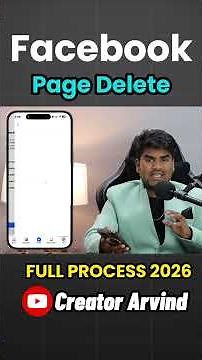 Facebook Page Delete Kaise Kare | How to Delete Facebook Page 2026 | How to delete fb page