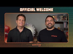 QuakeCon 2025: Official Welcome & Announcements with Marty and Hugo (4K)
