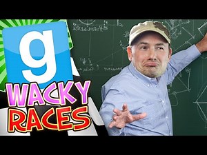 Garrys Mod Wacky Races #1 - Dr Spooky Car (Gmod Build Challenge)