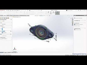 Packing of Rotary Gear Pump in SolidWorks