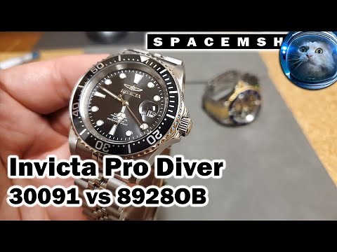 Invicta Pro Diver 30091 vs 8928OB Review