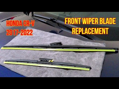 Honda CRV Front Wiper Blade Replacement | 2017 - 2022