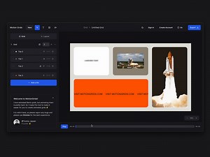 MotionGrids.com - Bento style animation editor