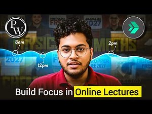 ⚠️ How to Focus in Lectures to Study 16 hours a day ‼️ | Real Strategy 😳