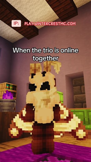 Come meet your best friends here on the best friendly SMP!! IP: Play.Wintercrestmc.com 🩵🩵 #minecraftserver #java #minecraft #friendlysmp #smp