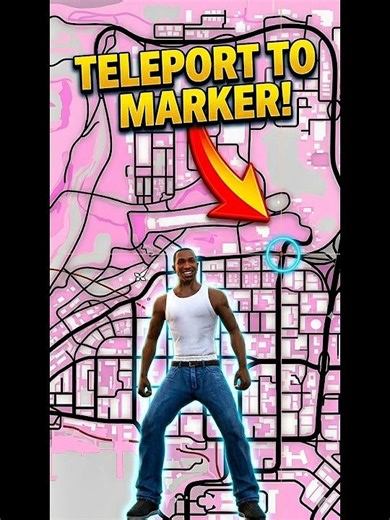 Instant Teleport Mod for SAMP! 📍⚡ | Samp Pc Teleport To Marker