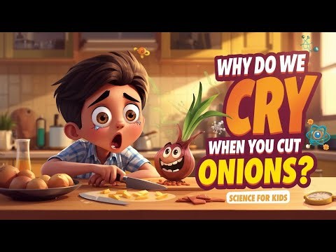 Why Do We Cry When We Cut Onions? | Science for Kids