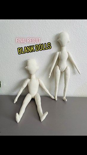 This is how I assemble my Rag Dolls to start working on them!! #ragdolls #blankdoll #doll #handmadedoll