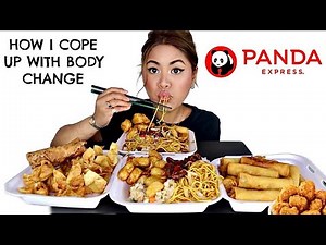 PANDA EXPRESS MUKBANG AND ASMR (BEYOND ORANGE CHICKEN, LO MEIN, HONEY WALNUT SHRIMP, EGG ROLLS)