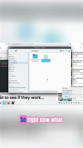 DaVinci Resolve Linux Install on Leap 15.6: Step-by-Step Guide #shorts