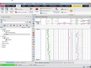 Techlog Schlumberger 2015 QUICK LOOK course 1