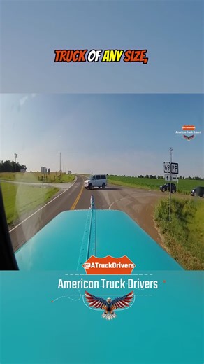 American Truck Drivers Inc. on Instagram: "Oversized load truck — 13’7” wide and 115,000 lbs — nearly hits a van that pulled out in front of it #AmericanTruckDrivers #OversizeLoad #CloseCall #TruckSafety #HighwayAwareness"