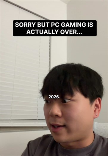 Gaming PC is done for in 2026... | Gaming PC