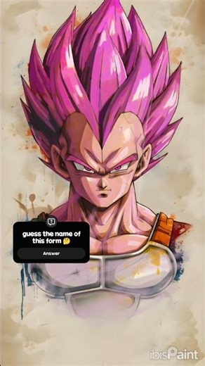 vegeta's roze form
