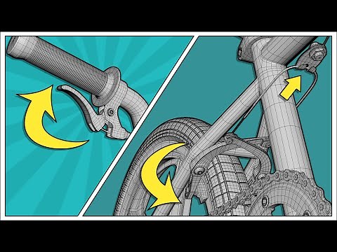 Rigging a BMX Bike for Maya Animation
