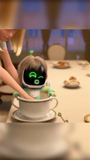 Cosmo Bot’s Chaos Gets Him Kicked Into the Sauna Soup! 😂#shorts #funny #funthings #cosmobot