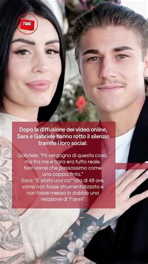 Temptation Island: Sara e Gabriele rispondono dopo il video diffuso sul web