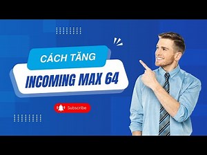 Cách tăng incoming lên 64 cho Pi Node