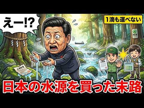 日本の水源を買い漁った中国の末路…史上最悪の干ばつでも「1滴も運べない」残酷な理由