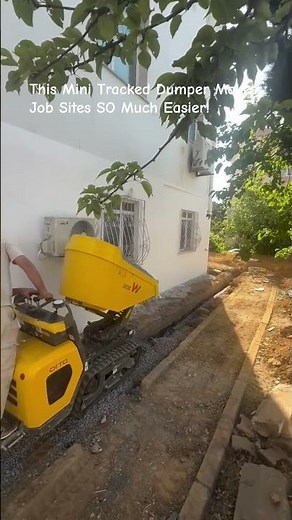 This Mini Tracked Dumper Makes Job Sites SO Much Easier!