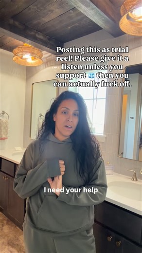 Ashley | DIY and Motherhood | on Instagram: "Please let the algorithm find then right(left) people! #womensupportingwomen #trending #icestorm"