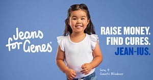 Wear your jeans for Jeans for Genes