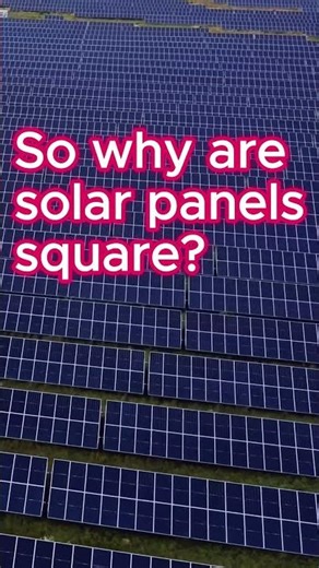 So why are solar panels square? #renewableenergy #solarrepair #solarenergy #solartips #solar