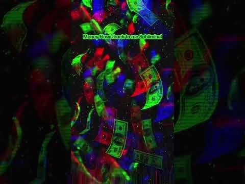 Money Flows back Subliminal with rain sounds in background for relaxation 🤑💰💵💸