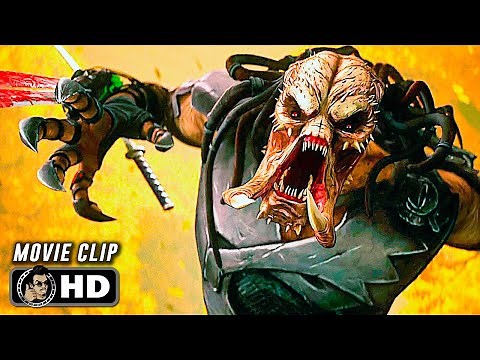 Predators Vs Warriors - Final Fight Scene | PREDATOR: KILLER OF KILLERS (2025) Movie CLIP HD