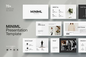 The Minimal PowerPoint Template, a Presentation Template by GoldenPixelStudio