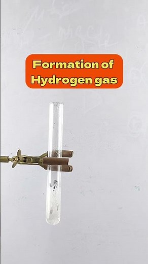 || 'Pop' sound || Preparation of Hydrogen gas and its Identification|| #popsound #hydrogengas