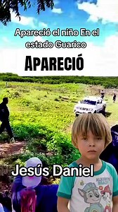 Noticias de última hora Venezuela, recientemente nos informan desde Chaguaramas Guarico que apareció el niño que había estado desaparecido #venezuela🇻🇪