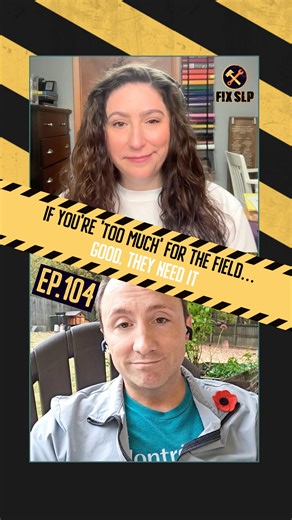 SLPs aren’t meant to live in a bubble and we sure aren’t meant to stay quiet. We teach people to communicate, to advocate, and to tell their stories… but somewhere along the way, we stopped telling ours. This episode is your reminder that your difference isn’t a barrier. It’s an asset. Your lived experience is expertise. Your voice is power. And your story matters just as much as the ones you help others tell. 🎧 New episode is live. Comment 104 for the links to listen. #fixslp #slpeeps #slp #sp