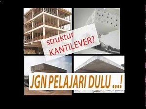 Balok Kantilever Beton Struktur Bangunan Gedung - Ilmu Mahasiswa Arsitektur Materi Kuliah