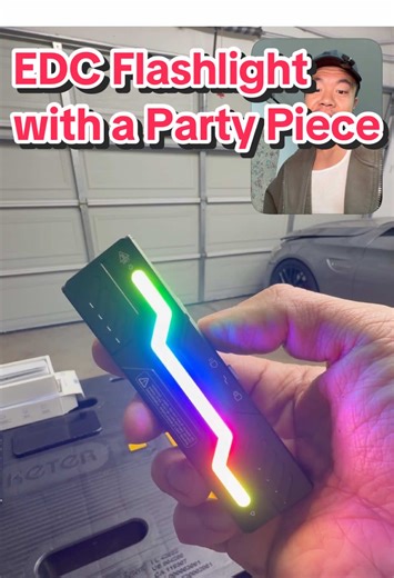 These 1200LM LED Flashlights are not only powerful - they’re a lightshow in your pocket! #everydaycarry #flashlights #tactical #ledlights #tiktokshopcreatorpicks