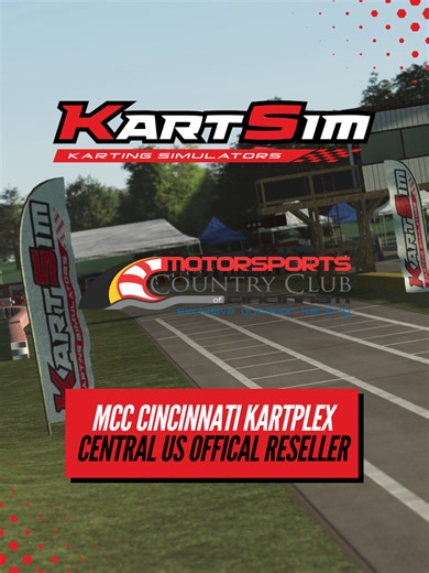 KartSim x Motorsports Country Club of Cincinnati We’re proud to welcome Motorsports Country Club of Cincinnati (MCC Kartplex) as KartSim’s official reseller in the Central United States. MCC Kartplex is one of the region’s leading outdoor karting circuits—home to competitive racing, professional training, private testing, club events, and race meetings for drivers at every level. With KartSim’s industry-leading simulators, software, coaching, and esports, US customers will soon be able to train 