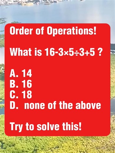 Order of Operations! #mathwithprincess #mathviral #math #mathchallenge #mathtest #orderofoperstions | Math with Princess