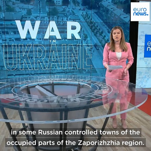 🇺🇦 Ukraine war in maps: Evacuation measures are underway in some Russian-controlled towns of the Zaporizhzhia region, according to Ukrainian authorities. #UkraineWar | Euronews English
