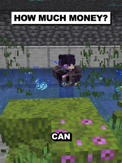 How much money can a tiny Bonemeal Farm make in 1 hour on Donut SMP? Watch the tutorial on YouTube! #minecraftfarm #minecraft #donutsmp