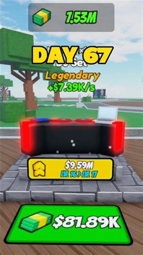 1 Day vs 67 Day! 🤑