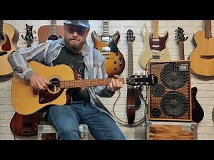 EPIPHONE AJ 210-CE - electro-acoustic guitar - sound test - Acus