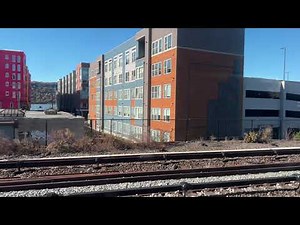 MTA Metro North Train Yonkers NY Station to Glenwood Westchester County New York State USA 2022