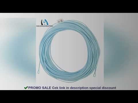 Maximumcatch Saltwater Weight Forward Fly Fishing Line 90FT 8-10wt 2 welded Loops Floating Fly Line