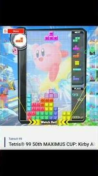 Tetris 99 50th MAXIMUS CUP: Kirby Air Riders