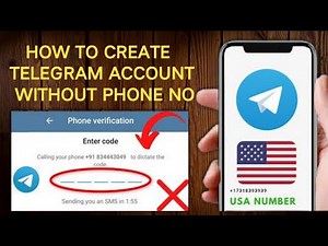 How To Create Telegram Account Without Phone Number In 2025 ! Fake Telegram Account Without Number |
