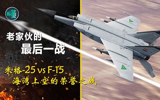 老家伙的最后一战：米格-25 vs F-15 海湾上空的荣誉之战