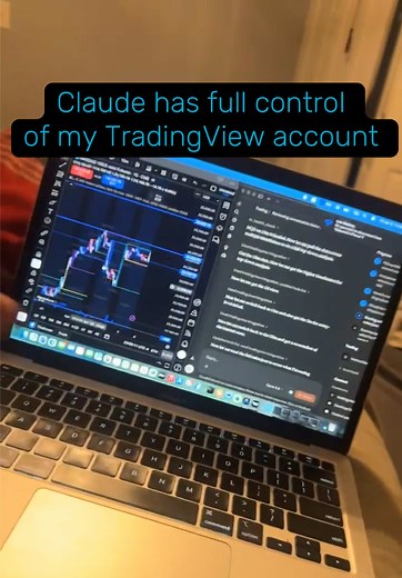 Claude AI Takes Full Control of TradingView Account for Trading