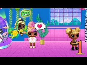 LOL Surprise! Disco House Gameplay: Collecting virtual dolls and playing with pets